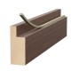 WHITE ADHESIVE DRAUGHT EXCLUDER 9x6 10m DRAUGHT EXCLUDERS - RUBBER SEALS